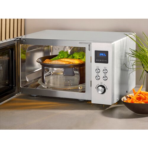 Severin MW7918 Mikrovalovna pecica z in žarom vrocim zrakom, funkcija 900 W, 25 Air-Fryer, l, 791800 Slike