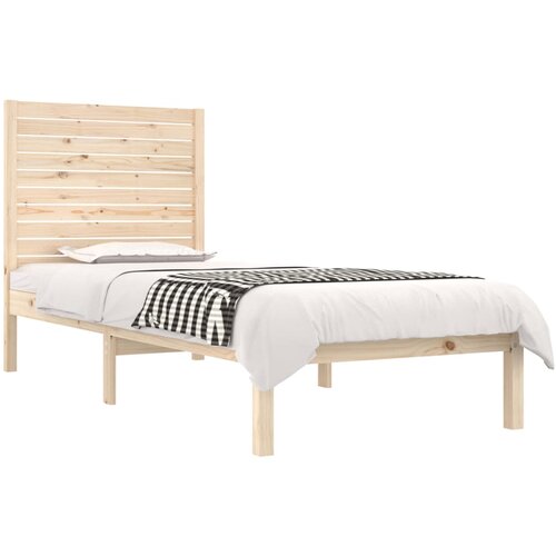  Okvir za krevet od masivnog drva 90 x 190 cm jednokrevetni Slike