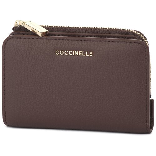 Coccinelle Denarnice R49 SOFT METAL Rdeča Slike