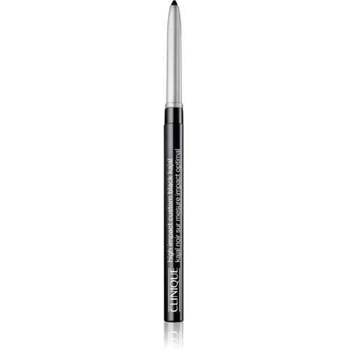 Clinique High Impact&amp;trade; Custom Black Kajal svinčnik za oči odtenek 01 Blackened Black 0.28 g Slike