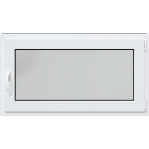  Prozor za podrum RISOR Antracit 110 x 50 cm PVC i staklo - Antracit 110 x 50 cm (trostruki sloj) Naginjanje i okretanje desno Slike