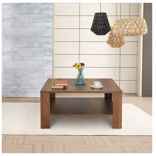 Hanah home Club sto Shp-690-Oo-1, 90x42x90 cm, Boja hrasta Cene