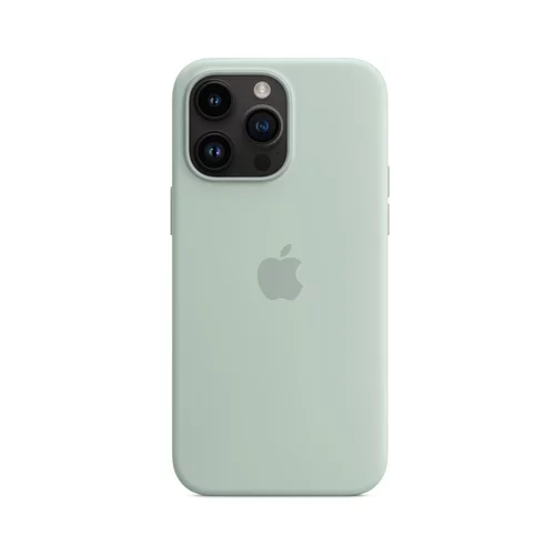 Apple Silikonski ovitek iPhone 14 Pro Max, MagSafe, Stone Rose