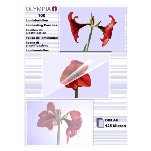Olympia 1x100 Laminating pouches DIN A6 125 micron 9178 Cijene