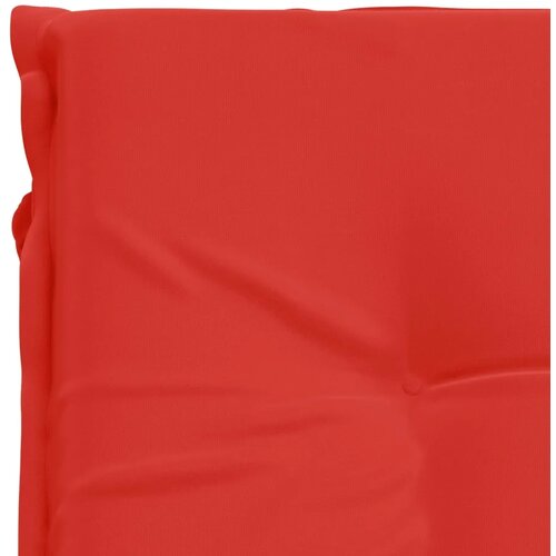  Jastučić za ležaljku GEMERT 100% poliester Crvena - Crvena 190 x 60 x 9 cm Poliester Slike