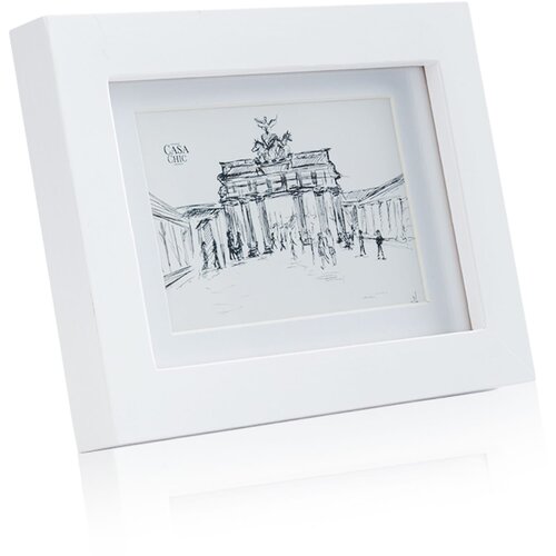 Casa Chic Everton, okvir za slike, pravokoten, mere slik 14 x 9 cm, mat, steklo Cene