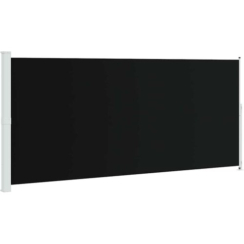  Uvlačiva bočna tenda za terasu 220 x 500 cm crna Slike