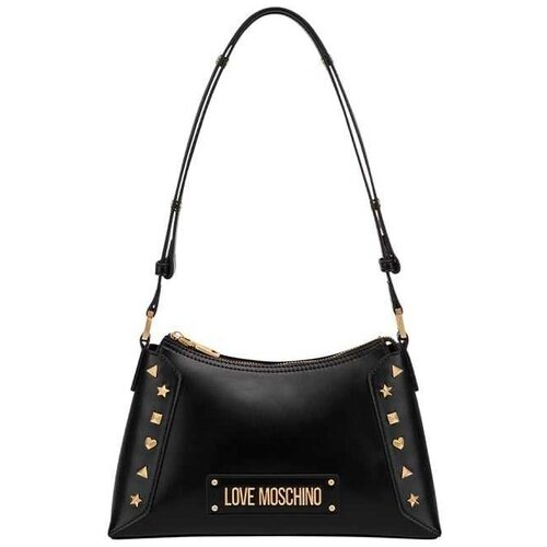Love Moschino crna torbica sa nitnama Cene