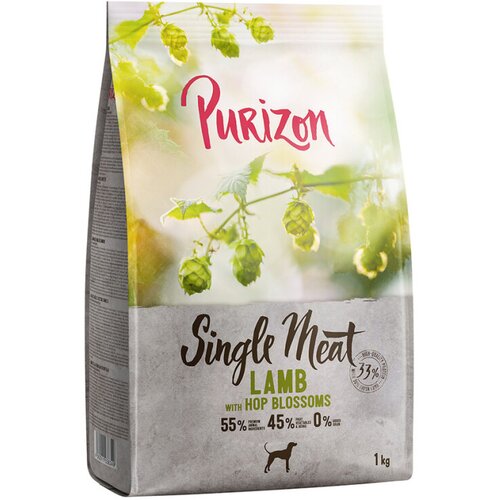 Purizon Single Meat Adult Jagnjetina z grahom in hmeljevimi cvetovi - 1 kg Cijene