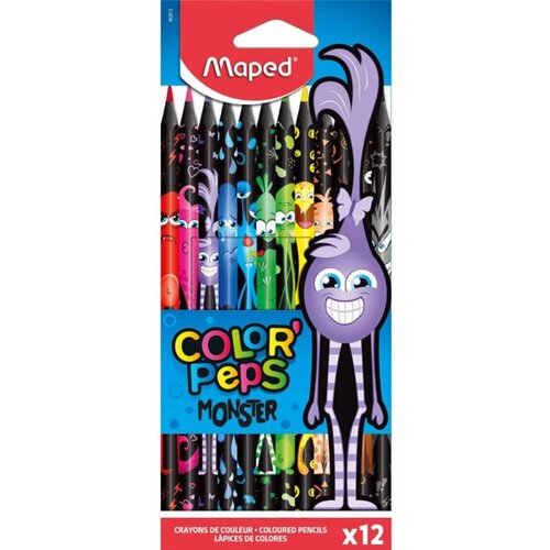 Maped BOJICE DRVENE 12/1 BLACK MONSTER Cijene