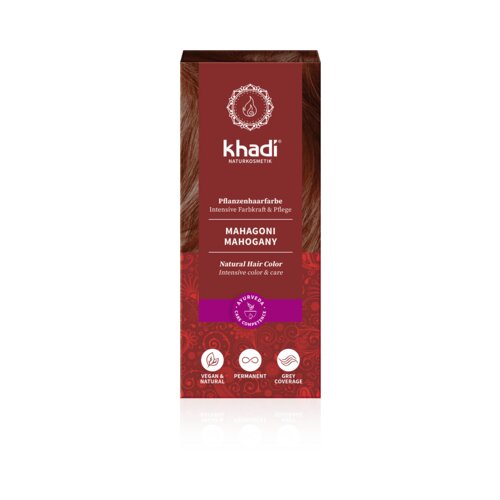 Khadi Biljna boja za kosu - mahagonij Cijene