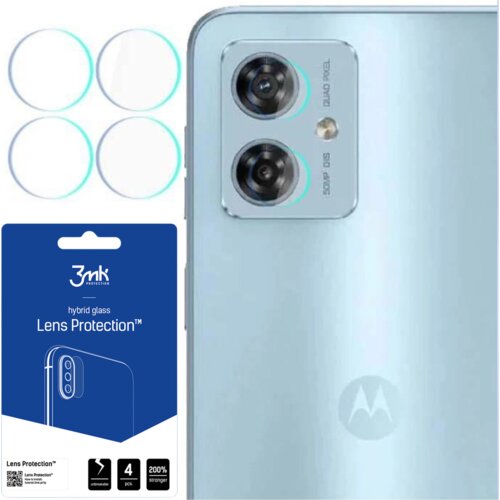 3mk ZA&amp;Scaron;ČITA LEČ KALJENO STEKLO ZA MOTOROLA MOTO G54 POKROV OHI&amp;Scaron;JA, (21966774) Slike