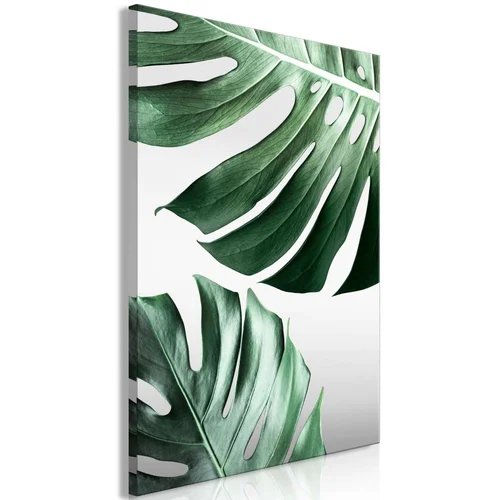  Slika - Monstera Leaves (1 Part) Vertical 80x120