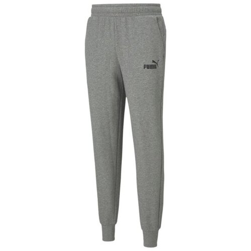 Puma mu&amp;scaron;ke hlače ESS Logo Pants TR cl Siv Slike