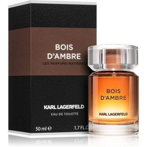 Karl Lagerfeld Les Parfums Matières Bois d'Ambre toaletna voda 50 ml za moške Cene