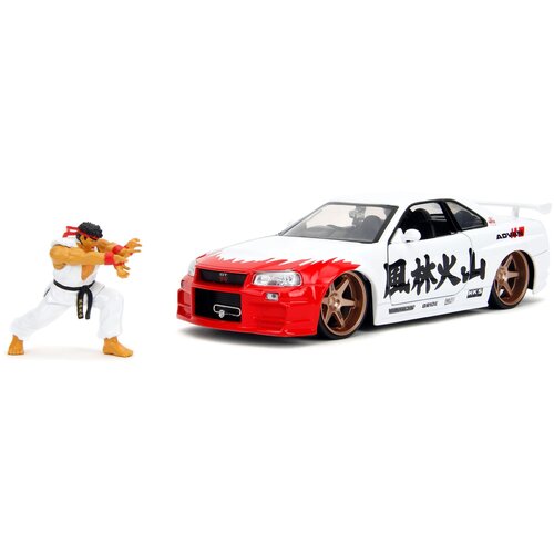 Jada Street Fighter Ryu 1:24 Nissan Skyline GTR 253255071 Slike