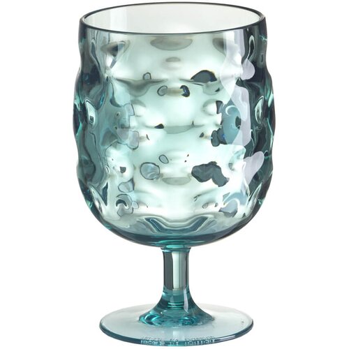Evviva Set kelih za vino Bubble 360ml / 4kos / moder / plastika, (5000199833) Slike