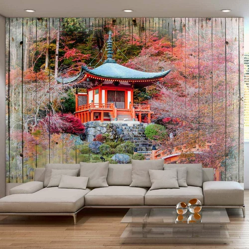  Samoljepljiva foto tapeta - Autumnal Japan 98x70