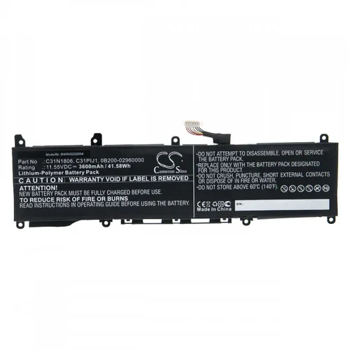 VHBW Baterija za Asus VivoBook S13 S330UN / X330FA, C31N1806, 3600 mAh