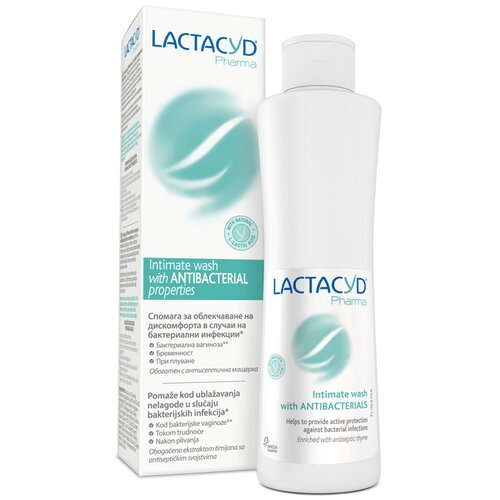 Lactacyd pharma antibakterijska intimna kupka 250 ml Slike