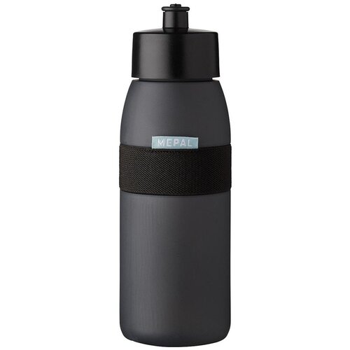 Mepal Črna plastična steklenica za vodo 500 ml Ellipse &amp;ndash; Slike