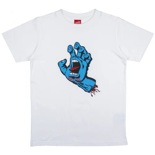 Santa Cruz Youth screaming hand t-shirt Bijela