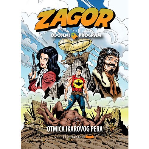 Veseli četvrtak Grupa autora
 - Obojeni program 56 - Zagor: Otmica Ikarovog pera Slike