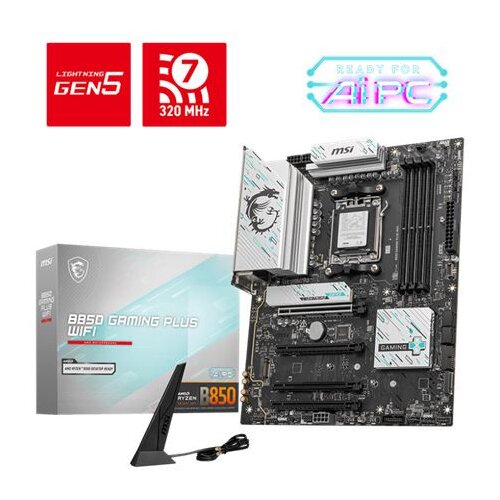 MSI MBO AM5 B850 GAMING PLUS WIFI Slike