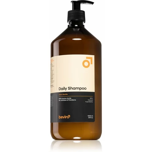 Beviro Daily Shampoo Ultra Gentle šampon za moške z aloe vero Ultra Gentle 1000 ml