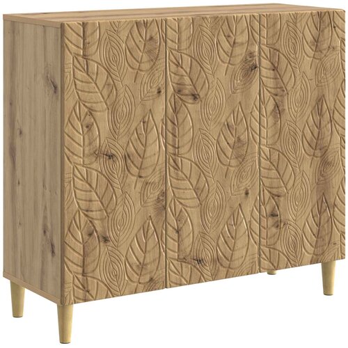 vidaXL Kreveta Hrast artisan 89 x 34 5 x 80 cm Konstruirano drvo - Hrast artisan Cijene