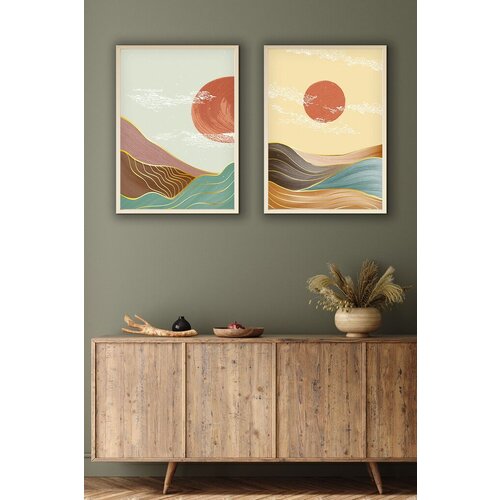 Wallity dekorativna slika Huhu154, 35x50cm, 2 dela Slike