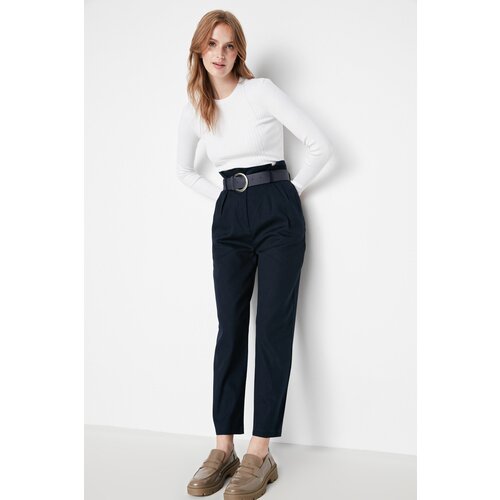 Trendyol Ženske hlače Belt detailed Slike