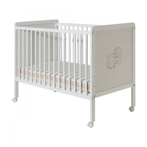 Bambino krevetić happy, bijeli, bez fioke Slike