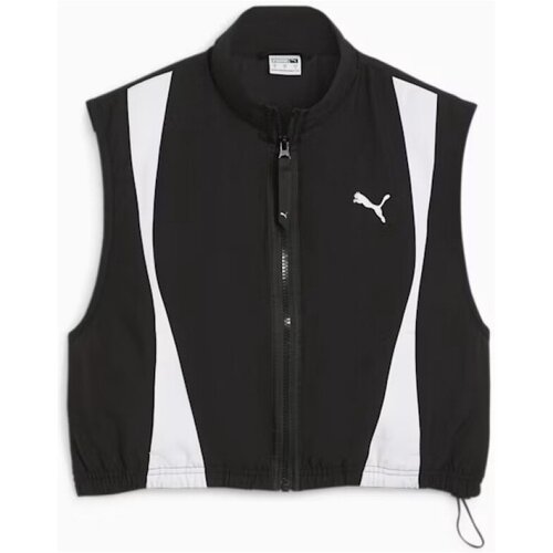 Puma Jakne DARE TO WOVEN VEST Črna Cene
