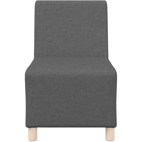  Modularna sofa bez naslona 3 pcs Tamno siva 55 x 74 x 82 cm Slike