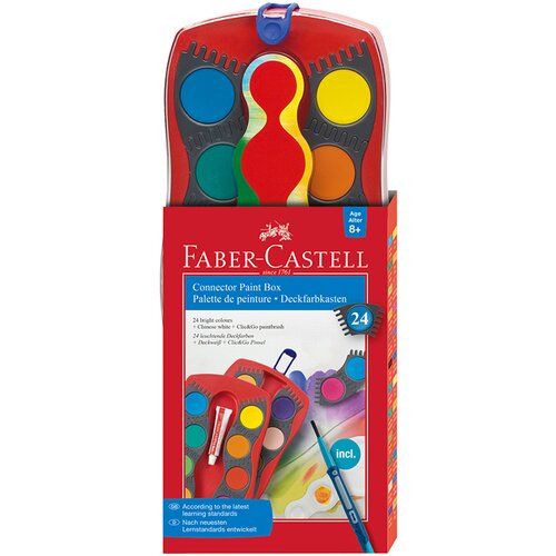 Olimp Sport Vodene boje Faber Castell CONNECTOR 1/24 crvena 125031 Cene