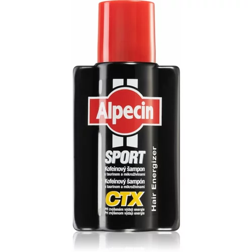 Alpecin Sport CTX kofeinski šampon proti izpadanju las pri povečani porabi energije 75 ml