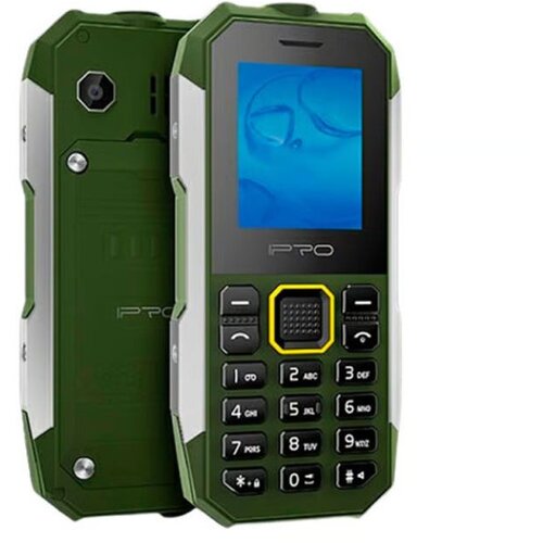 Ipro Shark II green Feature mobilni telefon 2G/GSM/DualSIM/IP67/2500mAh/32MB/Srpski Cene
