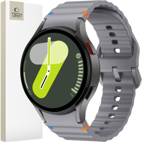 TECH-PROTECT silikonski ovitek za samsung galaxy watch 4/5/6/7/FE crayon grey, (21974559) Slike