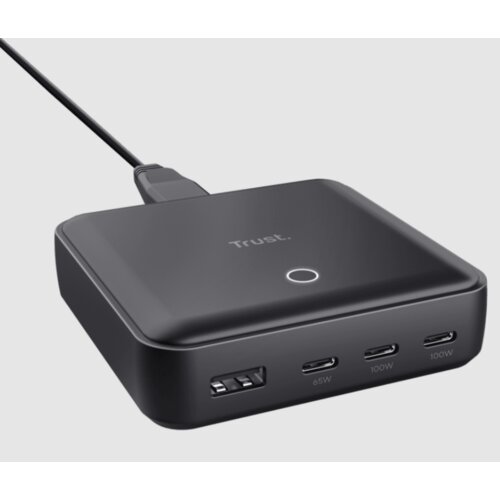 Trust punjac maxo 100W 4-PORT desktop charger Slike