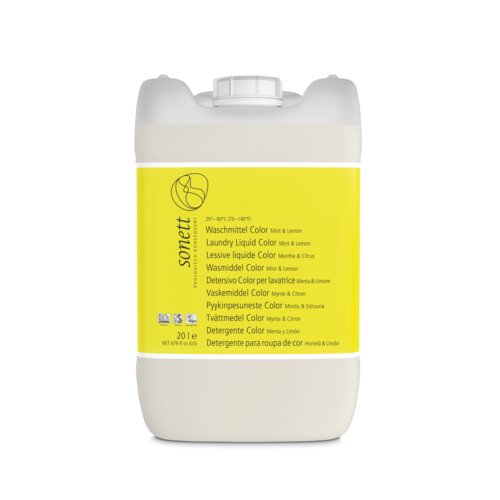 Sonett Tekoči detergent za pisana oblačila meta in limona - 20 l Cene
