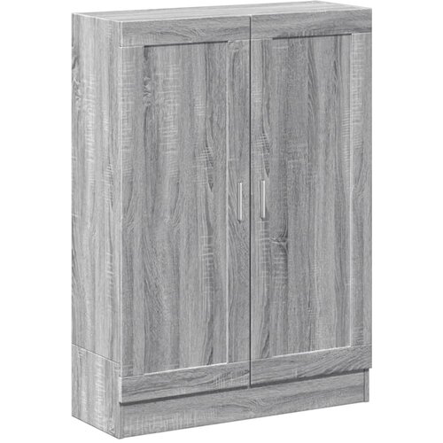 Maison Chic Knjižna omara - Knjižni regal siva sonoma 82,5x30,5x115 cm iverna plošča, (21726212) Cene