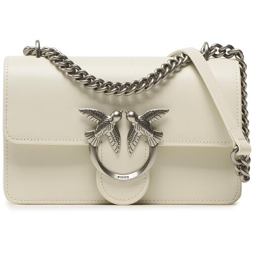 Pinko Ročna torba Love One Mini Dc . PE 23 PLTT 100074 A0F1 White Z14O Slike