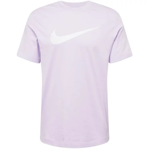Nike Sportswear Majica 'Swoosh' lila / bijela