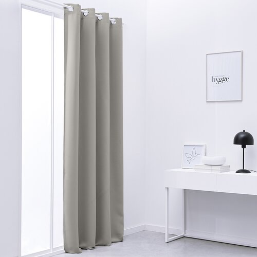 Today Rideau Occultant 140/240 Polyester Essential Dune Siva Cijene