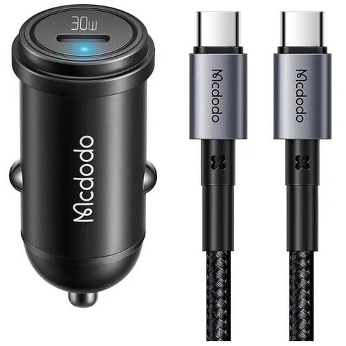 McDodo CC-7493 set auto punjač 30W usb-c + kabl tip-c na tip-c. dužina 1,2m Cene