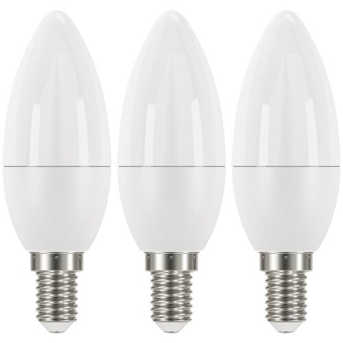 Emos Komplet 3 žarnic LED EMOS Classic Candle Warm White, 5W E14 Slike