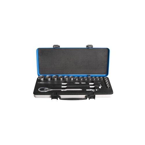 Unior Ključevi nasadni, prihvat 1/2", u metalnoj kutiji 10-32/23 640077 Cene