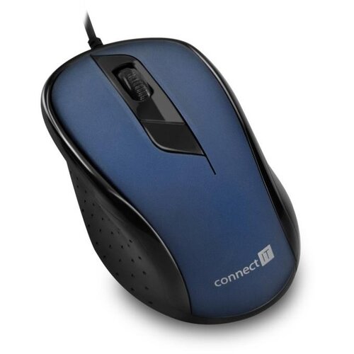 Connect IT CMO-1200-BL - Žičani mi&scaron; 1000 DPI crna/plava Cene