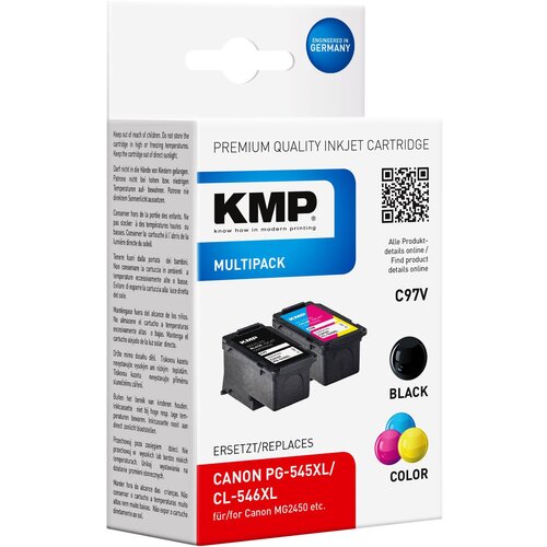 KMP C97V Multipack BK/Color comp. w. Canon PG-545/CL-546 XL Cijene